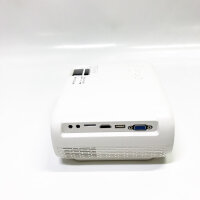 Mini Beamer WiFi Bluetooth, Full HD 7000 Lumen Heimkino Projektor Support 4K Video WiMiUS LCD Beamer mit Tragetasche, 300" Display, 50% Zoom, LED Beamer