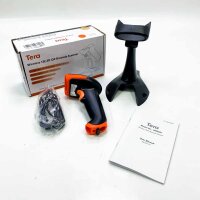 Tera Model No.: HW0001, Wireless 1D/2D Barcode Scanner,...