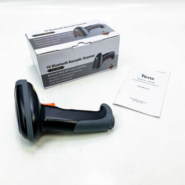 TERA 1D Bluetooth Barcode Scanner, Bluetooth HID & SPP & BLE Unterstützt