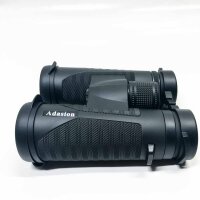 Adasion Fernglas für Erwachsene, 12 x 42, mit Handy-Adapter, 18 mm großes Sichtobjektiv und super helles, wasserdichtes Fernglas für Vogelbeobachtung, Jagd, Sport, mit Stativ und Smartphone-Adapter