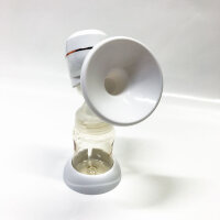 BAMMAX Elektrische Milchpumpe,Tragbare Brustpumpe Schmerzfrei mit Massagemodus, BPA-frei