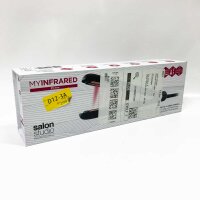 Salon Studio Professional - Professionelles MyInfrared Infrarot-Glätteisen mit 42 mm Platten - Temperaturregelung 90-230°C und Schnellaufheizung - Glätteisen für Glatte und Lockige Haar-Stylings