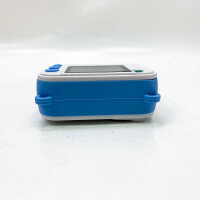 DIY instant digital camera for children in blue, camera for children with colored pencils to paint the pictures