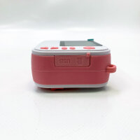 DIY Instant Digital Camera für Kinder in pink, Kamera für Kinder mit Buntstiften zum Bemalen der Bilder