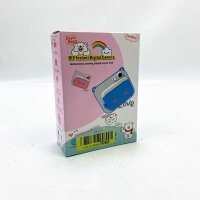 DIY Instant Digital Camera für Kinder in pink, Kamera für Kinder mit Buntstiften zum Bemalen der Bilder