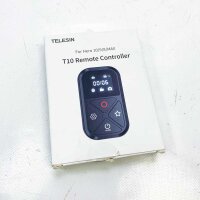 TELESIN Smart-Fernbedienung mit Arband, Action Kamera Zubehör, T10 Remote Controller für Hero10/9/8/MAX