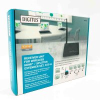 Digitus Wireless HDMI Extender - Recipient module for DS -55314 - IR transmission - IEEE 802.11a - 5GHz band