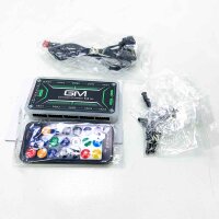 GIM RGB Fan PC 5 Pack, 120mm ARGB Fan with Cooling, 3Pin 5V RGB Motherboard PC Fan, Speed ​​Control by Controller, Black