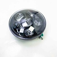 New type 5.75 5 3/4 inch LED headlight angels eyes for Halo motorcycle