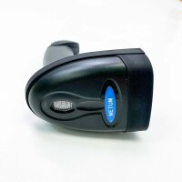 NETUM 1D Wireless Barcode Scanner, USB Laser Barcodescanner 100m range Wireless Hand scanner with 1800 mAh battery wireless hand scanner handheld reader, Plug and Play NT-1698W