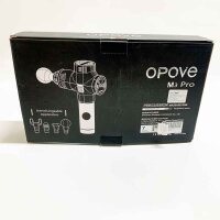 Opove massage gun muscle massage device deep tissue-strike portable electrical body massage device Sport drill with super quiet brushless motor for muscle depth relaxation, opove m3 per black