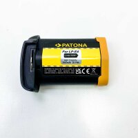 Patona 2x battery LP-E4 2600mAh Compatible with Canon EOS...