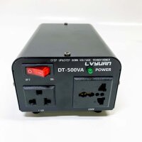 Yinleader voltage converter 500 VA - voltage converter 230 V on 110 V/110 V on 230 V