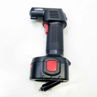 Oasser Tragbarer Luftkompressor, elektrischer Luftkompressor, kabelloser Autokompressor mit LCD-Display, 2200 mAh – 130 PSI, wiederaufladbarer Lithium-Akku (P2-Inflator)