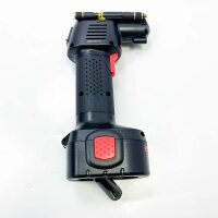 Oasser Tragbarer Luftkompressor, elektrischer Luftkompressor, kabelloser Autokompressor mit LCD-Display, 2200 mAh – 130 PSI, wiederaufladbarer Lithium-Akku (P2-Inflator)