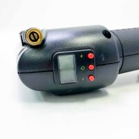 Oasser Tragbarer Luftkompressor, elektrischer Luftkompressor, kabelloser Autokompressor mit LCD-Display, 2200 mAh – 130 PSI, wiederaufladbarer Lithium-Akku (P2-Inflator)