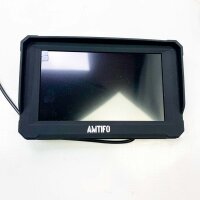 Rückfahrkamera Funk mit 5‘‘ HD 1080P Monitor unterstützt 2 rückfahrkamera kabellos Digitalsignal,IP69 Wasserdichter Kamera, Super Nachtsicht,DIY-Leitlinien AMTIFO - A6