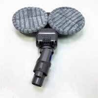 DrRobor Electric Mop Attachment for Dyson V15 V11 V10 V8 V7 Vacuum Cleaner, Mop Attachment for Dyson with 6 Washable Mops