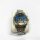 OLEVS Herrenuhren Automatik Skelett Mechanische Luxus Kleid Armbanduhr mit Mondphase Tag Datum Wasserdicht Leuchtende Zweifarbige Uhr (gold)