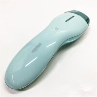 DESS IPL hair removal device GP586, light -based hair removal for permanently smooth skin, 350000 times light pulses hair removal system with light protection glasses, blue.