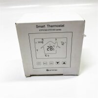 Ketotek thermostat wifi 3a for water/gasherme alexa echo/Google Home/Tuya smart life app compatible, intelligent room thermostat programmable gas boiler white