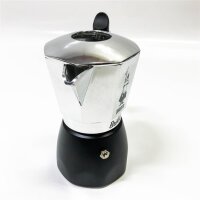 Bialetti Brikka Induktionskaffeemaschine, 4 Tassen (160 ml), Espresso wie an der Bar, für alle Herdarten geeignet, edles Design; ohne OVP