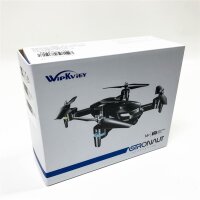 Wipkviey T26 drone with camera | 1080P HD Foldable Drones for Beginners FPV Transmission, with 2 Batteries and Portable Bag, One Button Takeoff and Landing Mode (Scratches on Rotor Blades)