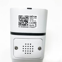 Netvue Überwachungskamera Aussen, Kamera Überwachung Aussen mit Alexa Kompatibel, 3MP Outdoor IP Kamera mit Nachtsicht und Bewegungserkennung, WLAN Außen Kamera mit IP66 Wasserdicht, 2-Wege-Audio