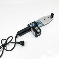 BAOSHISHAN Rohrschweißgerät mit Digitalanzeige Rohrschweißmaschine 20–63mm Kunststoff Schweißgerät Rohre Schweißer für PPR/PE/PP 1000W 220V