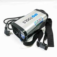 IPOTOOLS MMA-160R Elektroden Schweißgerät - IGBT Inverter Schweissgerät MMA/E-Hand mit 160 Amper/Digitale LCD Anzeige / 230V / Anti-Stick/Hot-Start/Arc-Force/Schutzschild / 7 Jahre Garantie