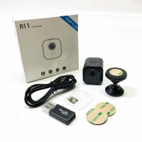 A11 Full High Definition 1080p Minikamera, WIFI IP Night Safety Mikrocamera, Support of Cloud-Steicher/HD Night vision/WiFi connection, mobile remote control, etc. (scratch)