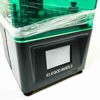 ELEGOO Mars 2 Mono MSLA 3D Drucker UV Lichthärtungs LCD Resin 3D Drucker mit 6 Zoll 2K Monochrom LCD, Druckgröße 129 x 80 x 150 mm / 5,1 x 3,1 x 5,9 Zoll