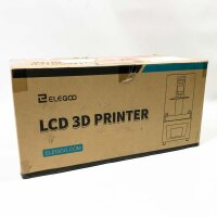 ELEGOO Mars 2 Mono MSLA 3D Drucker UV Lichthärtungs LCD Resin 3D Drucker mit 6 Zoll 2K Monochrom LCD, Druckgröße 129 x 80 x 150 mm / 5,1 x 3,1 x 5,9 Zoll