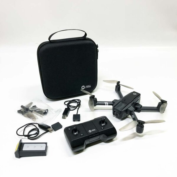 Holy Stone HS440 Drohne mit 1080P Kamera für Kinder,RC Quadrocopter Faltbar mit 2 Akkus 40 Min. Lange Flugzeit,FPV Live Übertragung,Tap Fly,Sprachsteuerung,Schwerkraft-Sensor Höhenhaltung für Anfänger