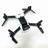 IDEA10 Mini Drohne für Anfänger, RC Quadrocopter mit Mehr Kamera FPV Übertragung 3D Flip Höhenlage Halten, Faltbare Drone Geschenk für Jungen, 18 Minuten Flugzeit 2 Modularen Batterien