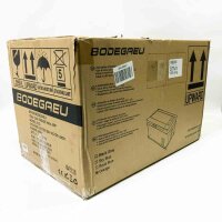 BODEGAEU Kompressor Kühlbox 25L, Auto Kühlschrank, Camping Kühlschrank, 12/24V kühlschrank für Auto, Lkw oder Boot,mit WIFI-APP-Steuerung (orange)