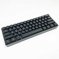 Epomaker Skyloong SK61 GK61 Abs 61 keys Hot-Swap-capable 60 % mechanical keyboard with RGB backlight, double-thot ABS key caps, dustproof for Win/Mac/Gamer, Qwerty