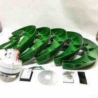 Windturbinen Kit, 1200W Windkraftanlage Generator Wind...