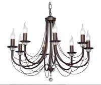 VITALUCE chandelier, VE1798-8/8, elegant style, 8-bulb x...