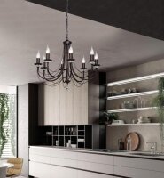 VITALUCE Kronleuchter, VE1798-8/8, Eleganter Stil,...