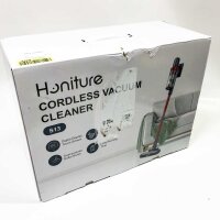 Honite S13 battery vacuum cleaner 33000PA, wireless bagless vacuum cleaner with touchscreen, up to 50 minutes of running time, ultra -sucker battery vacuum cleaner for hard floors carpet animal hair