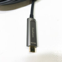 huaham Glasfaser USB C zu USB C Kabel, 15m Langstreckenübertragung, schlankes USB 3.1 Kabel, AOC 10 Gbit/s Ultra High Speed USB-Kabel für VR, Xbox 360, Laptop usw