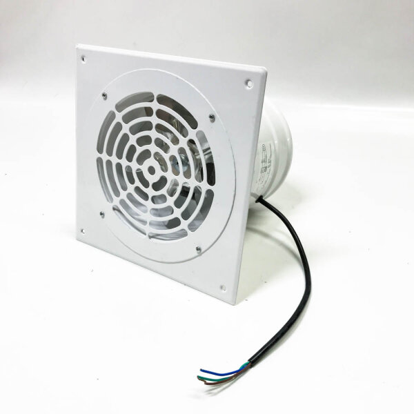 Steinberg14 White Ø 160mm pipe fan wall Radial fan fan fan wall flange.