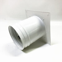 Steinberg14 White Ø 160mm pipe fan wall Radial fan...