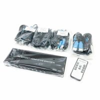 HDMI KVM Switch 8 Port 4K, 8 in 1 out KVM HDMI switch for...