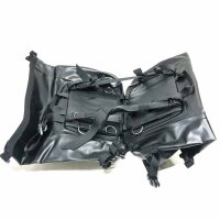 WILD HEART Wasserdichte Motorradtasche Seitentaschen 40L Tankrucksack Motor Seitentasche (Schwarz)