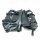 WILD HEART Wasserdichte Motorradtasche Seitentaschen 40L Tankrucksack Motor Seitentasche (Schwarz)