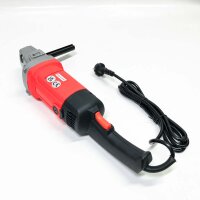 Mxbaoheng 2200W satinier machine wood brush grinder Electric satiner brush machine for wood adjustable speed wire theorer with 2 pieces (red)