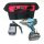 Vikky 20V impact wrenches 1/2 inch, 4.2Ah 1500n.M brushless cordless punched screwdriver 4-speed pitcher kit