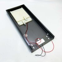fyheast LED-Hydromassage-Duschsäule, 5 Wassermodi mit Temperaturbildschirm, mit Handbrause und Duscharmatur, schwarzes Duschsystem